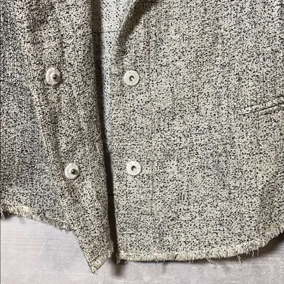 Loft; Gray Speckled Blazer; Jacket; Top; 12 - Picture 3 of 8